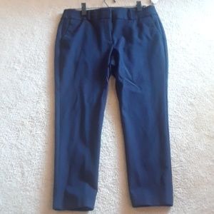 Loft skinny Julie navy pants! Like new!